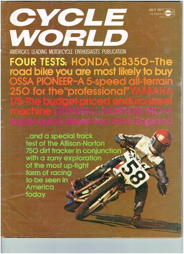 July 1971 cycle world - 1971,