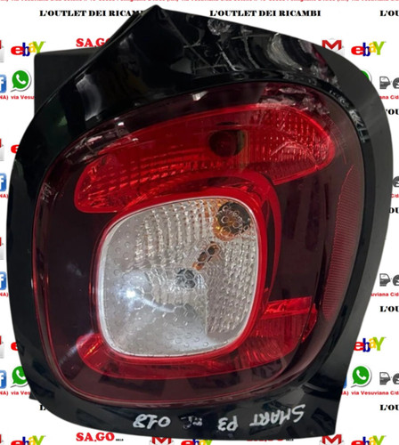 Stop fanale posteriore destro - posteriore,