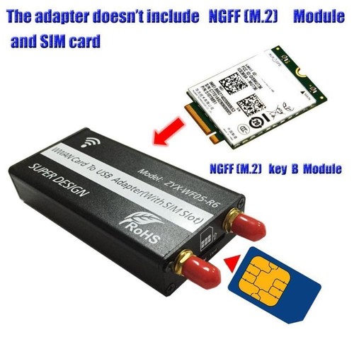 Adattatore ngff usb - ngff(m.2), a