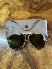 Occhiali da sole vintage ray ban aviator B&L anni 70, lenti originali