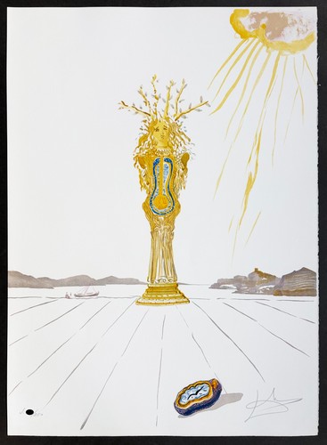 Salvador dali litografia - dali.,