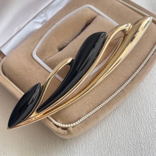 Spilla vintage nera - , e