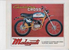 advertising Pubblicità-MOTO MALAGUTI CAVALCONE CROSS 50 1971 MOTOITALIANE  EPOCA