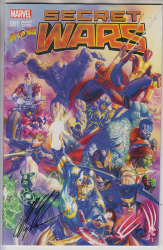 Secret wars nm signed - secret, #