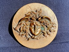 Tondo bronzo testa di - tondo,