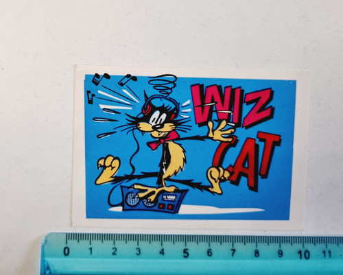 Adesivo wiz cat the - wiz,