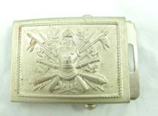 VECCHIA FIBBIA  PER CINTURA MILITARE IN METALLO 