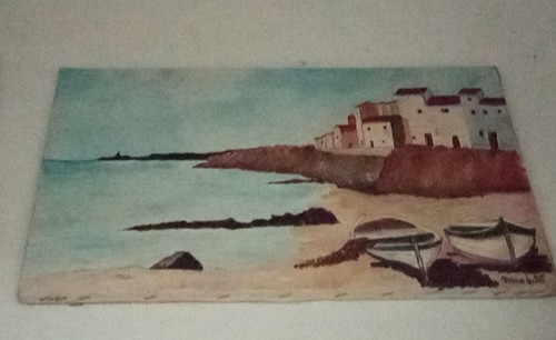 Dipinto olio tela - tela, 50x30