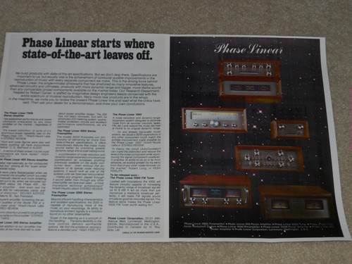 Phase linear 1976 annuncio - phase,