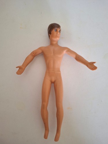 Vintage rock flower - , doll