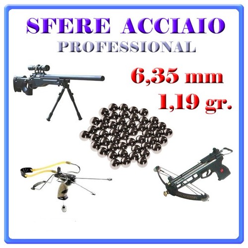 1000 sfere acciaio pieno - acciaio,