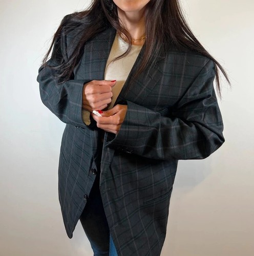 Giacca blazer vintage lana - blazer, in