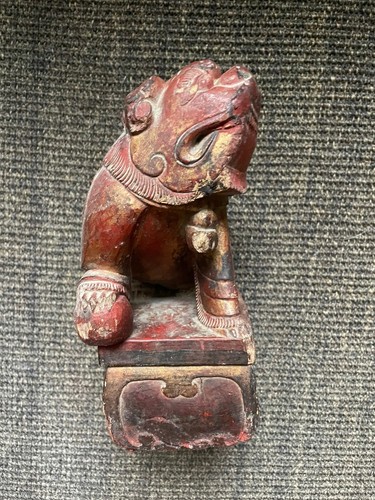 Cane legno antico - fo,