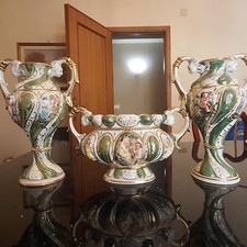 Set 3 vasi vintage in ceramica