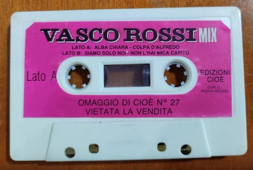 Vasco rossi mix mc cassetta - rossi,