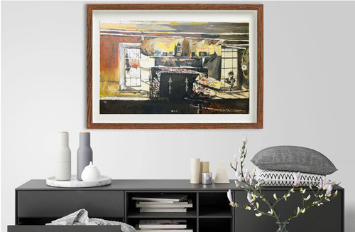 Dipinto olio classico - ad,