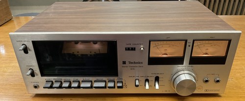 Technics 615u cassette - rs-615u, deck