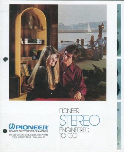 C1972 pioneer autoradio - pioneer, 8