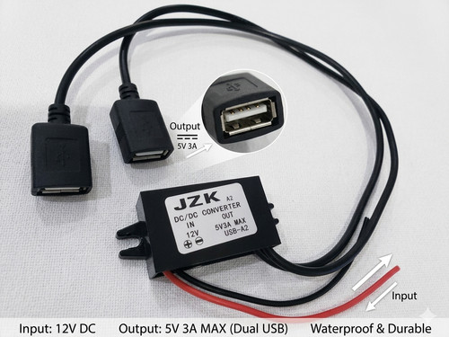 12v 5v convertitore - a,