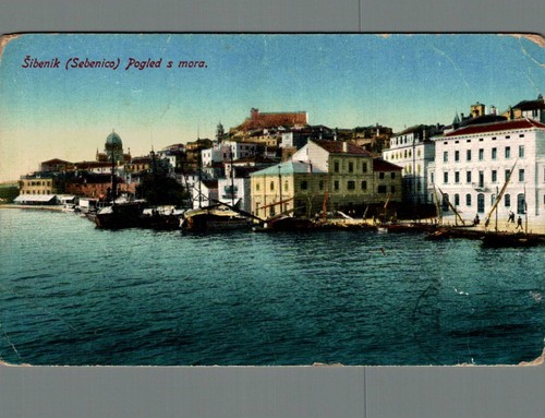 Croazia sebenico pogled mora - sebenico,