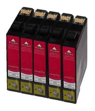 5 cartucce stampante magenta per EPSON SX100 SX105 SX110 SX115 SX200 SX210 SX218