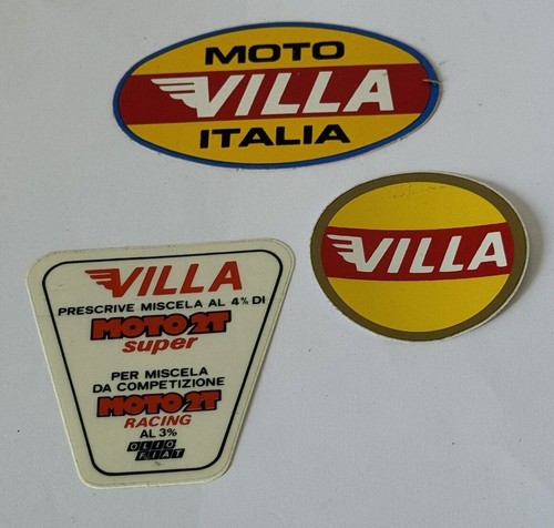 Adesivi moto villa italia - moto,