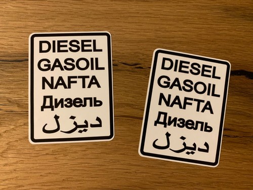 Adesivo diesel fuoristrada - adesivo,