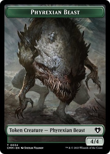 Phyrexian beast servo - beast/servo, gettone
