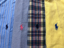 Ralph Lauren uomo lotto di 4 abiti multicolore manica corta o camicie casual XL
