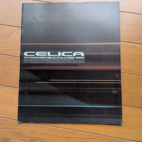 Toyota celica 1992 catalogo - toyota,