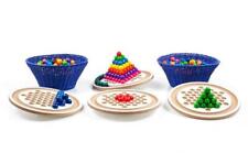 Gioco IN Legno Delle Biglie Equilibrio Piccolo Lxaxh 405x405x150mm Nuovo di