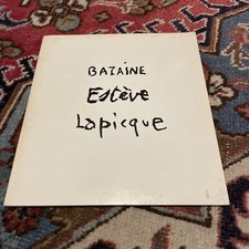 BAZAINE ESTÈVE LAPICQUE