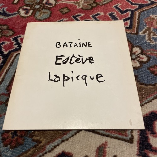 Bazaine estève lapicque - estÈve,