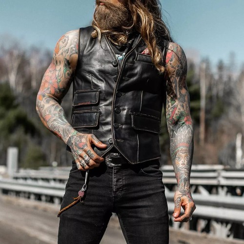 Giubbotto biker uomo - , vintage