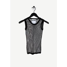 Canotta Moschino donna nera a