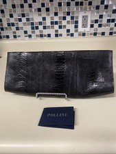 Pollini Crocodile Clutch Bag