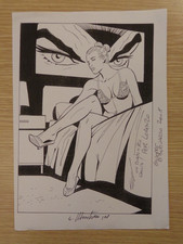 Disegno Eva Kant - Diabolik