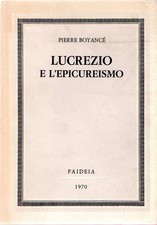 Boyance, Pierre. Lucrezio e l'