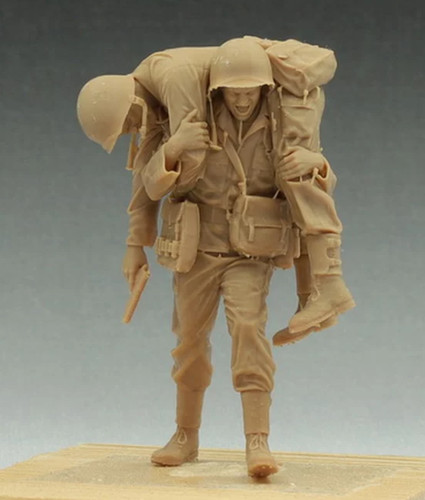 Resina wwii us combat - 1/35,