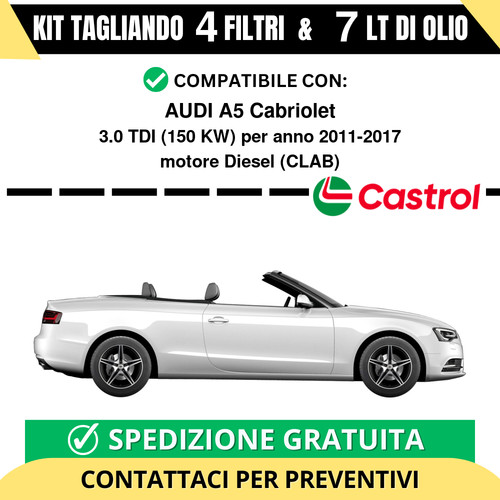 Tagliando per audi - per,