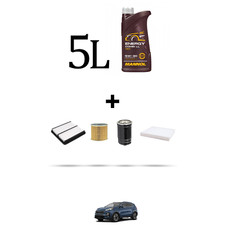 HOFFCAR Kit tagliando 4 FILTRI