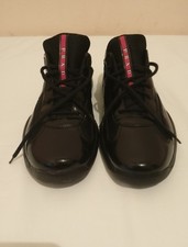 Sneakers Prada in vernice e tessuto bike unisex