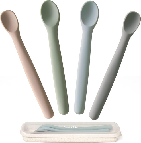 Cucchiaino silicone neonato - cucchiaino, neonato(4