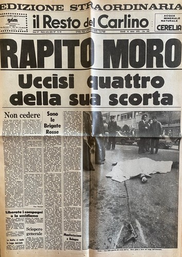 Rapito moro resto del - moro,, il