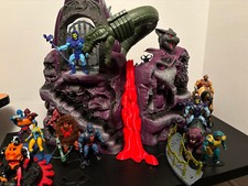 Masters of the Universe Snake Mountain Origins Illumina Lava Fall MOTU