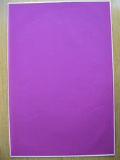 1 x foglio di tinta colore