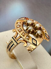 ring vintage  Anello ANTIQUE ORO ANTICO 6/7KT FINE800 ferro di cavallo  RARITA'