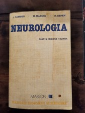 NEUROLOGIA di J. Cambier, M. Masson, H. Dehen.  Manuali Economici Medicina, 1982