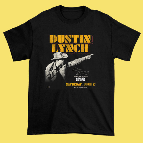 Camicia dustin lynch nera - lynch,
