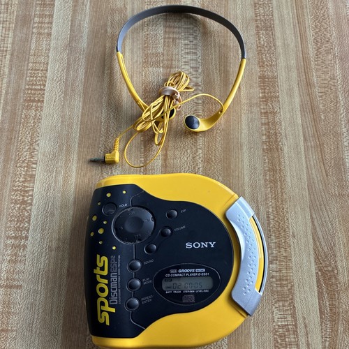 Sony sports discman - discman, d-es51